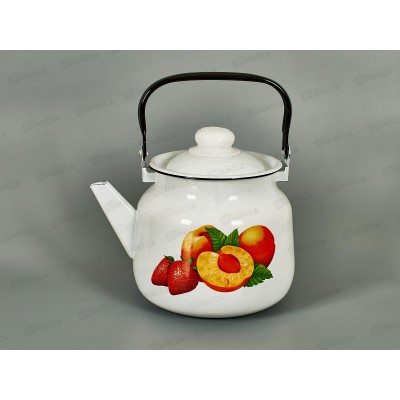 Чайник 3,5л с рисунком 01-2713/4 Персики