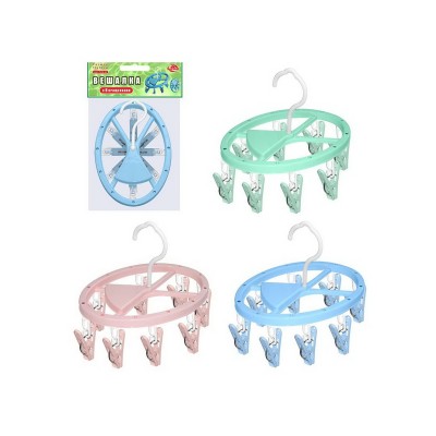 Вешалка 8 прищепок &quotОвал&quot, FL75-35