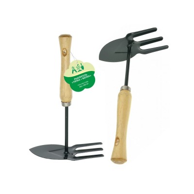 Рыхлитель Тяпка-вилка(деревянная ручка) J83-21 Рыхлитель Тяпка-вилка(деревянная ручка) J83-21
