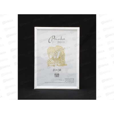 Фоторамка пластиковая 21*30 узкий багет, 500 (3870) *25