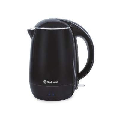 Чайник электрический SA-2157BK 1,8л черный диск