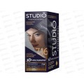 STUDIO 3D голографик крем-краска 7,16 графитовый метеорит *6