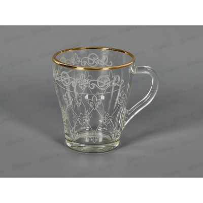 Кружка 250мл 1649-Г3 Французкая Лилия *20 Кружка 250мл 1649-Г3 Французкая Лилия *20