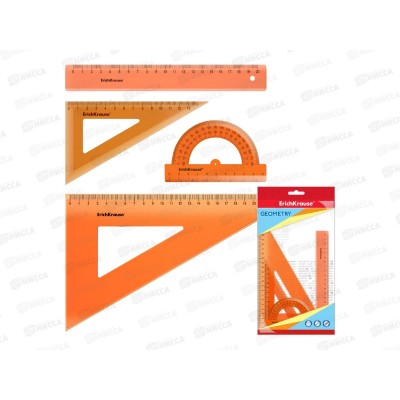 Набор чертежный Erich Krause Neon 49571 *20 Набор чертежный Erich Krause Neon 49571 *20