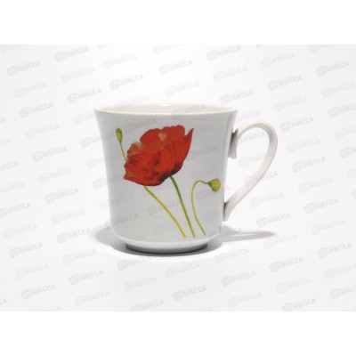 Кружка 250см3 Рассвет Алый мак 089872 *24 Кружка 250см3 Рассвет Алый мак 089872 *24