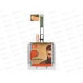 Решетка-гриль BOYSCOUT с антипр. пок. 57(+5)х30х25х5,5см 61303 *8