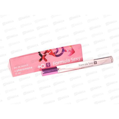 Formula Sexy №09 с феромонами, туалетная вода 17мл женская 54 М Formula Sexy №09 с феромонами, туалетная вода 17мл женская 54 М