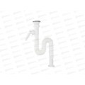 Гофросифон 1 1/2&quot*40/50 с отводом для стиральной машины с пластиковой решеткой, PF303 *60