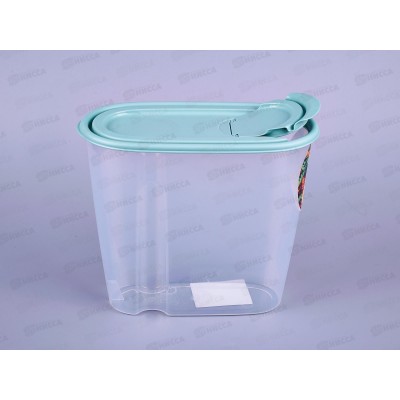 Емкость для сыпучих продуктов 1,5л Фисташковый М1221 *30 Емкость для сыпучих продуктов 1,5л Фисташковый М1221 *30