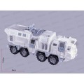 Машина Военный тягач &quotАрктика&quot с танком 288   *4