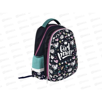 Рюкзак SchoolФормат Стильные стикеры37*28*14 жест. каркас РЮКЖКМБ