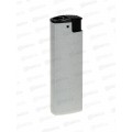 Зажигалка Flameclub P-03 TURBO SILVER многоразовая 10302 *50