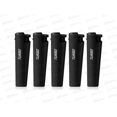 Зажигалка Wisen WP-15 TURBO RUBBER многоразовая 15022 *25