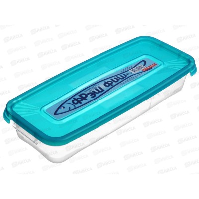 Контейнер СВЧ 0,6л "Фреш Фиш" прямоугольный С44000 *36 Контейнер СВЧ 0,6л "Фреш Фиш" прямоугольный С44000 *36