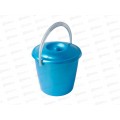 Ведро 3л с крышкой Соло С630К бирюза *13 Ведро 3л с крышкой Соло С630К бирюза *13