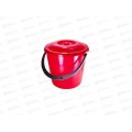 Ведро 3л с крышкой Соло С630К красное *13 Ведро 3л с крышкой Соло С630К красное *13