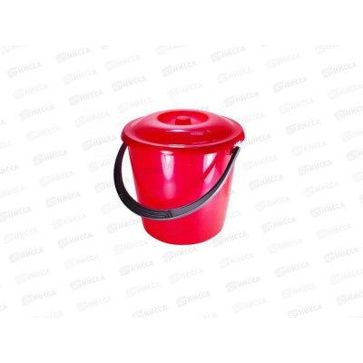 Ведро 3л с крышкой Соло С630К красное *13 Ведро 3л с крышкой Соло С630К красное *13