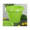 Кашпо &quotФлориана&quot 5,4л Д270 С387салатовое с под  *8