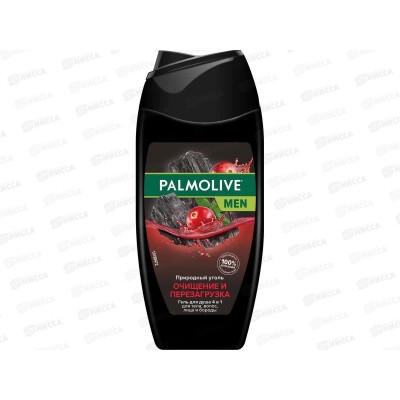 ПАЛМОЛИВ душ-гель 250мл 2в1 для мужчин Очищение и перезагруска 4в1 *12