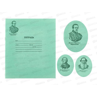 Тетрадь 24листа линия ТОМСК  газетная бумага, 24Т *50