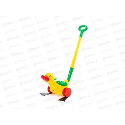 Каталка &quotУтенок&quot с ручкой 7925 *14