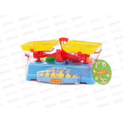 Игровой набор "Весы"+продукты 53787 (в сеточке) *6 Игровой набор "Весы"+продукты 53787 (в сеточке) *6
