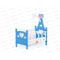 Кроватка для кукол №3 6пр в пакете 62055 *13