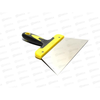 Шпатель с прорезиненной ручкой 9&quot 225мм (029685)  Ж *12