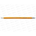 Карандаш чернографитный с ластиком SILWERHOF Basic HB 2мм,  120636-Карандаш ч/г с ласт. SILWERHOF Basic HB 2мм,  120636-00*1/12/144