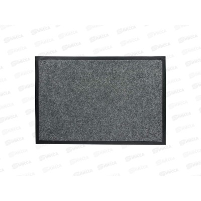 Коврик влаговпитывающий ребристый &quotTrip&quot 60*90см &quotVORTEX&quot серый 24195*10