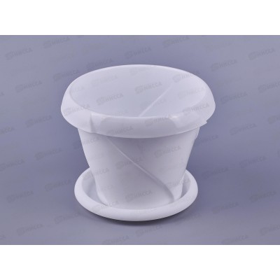 Кашпо "Флориана" 1,4л Д170 С385 белый *28 Кашпо "Флориана" 1,4л Д170 С385 белый *28