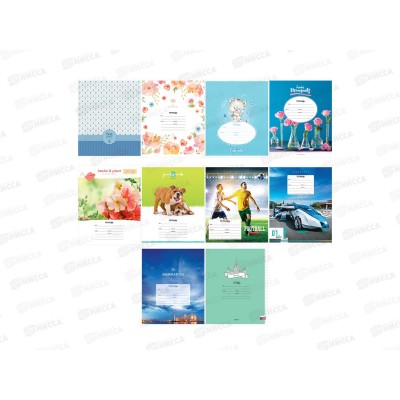 Тетрадь 24листа линия ArtSpace Микс Ассорти 22948*20/200 Тетрадь 24листа линия ArtSpace Микс Ассорти 22948*20/200