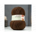 Пряжа Верблюжья коричневый  шерсть/акрил 100гр 600м 251