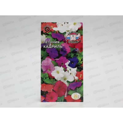 Петуния Кадриль (компак,низкорос,смесь)(Евро, 0,1)СеДек *10 +