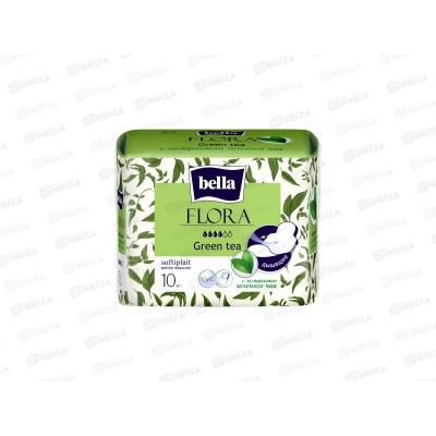 БЕЛЛА FLORA Green tea 10шт 10-098 *36 БЕЛЛА FLORA Green tea 10шт 10-098 *36