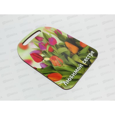 Доска разделочная дерево &quotСестре&quot  К-42 *22