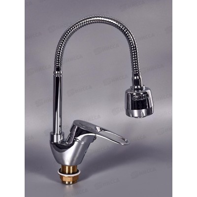 Смеситель для кухни РОТАТО Р5825 боковой гибкий излив Смеситель для кухни РОТАТО Р5825 боковой гибкий излив