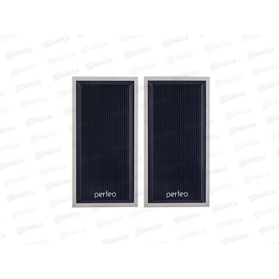 Колонки Perfeo 2.0 Cabinet, 2*3Вт, USB белый дуб, PF_A4389