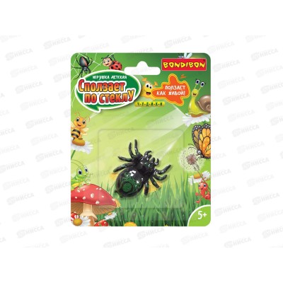 Чудики игрушка &quotПаук&quot сползает по стеклу ВВ3511