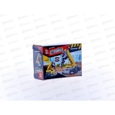 Конструктор Bondibon Стройка, Подъемный кран 22дет ВВ3655