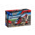 Конструктор Bondibon Пожарная служба, Вертолет 72дет ВВ3663
