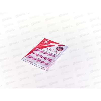 Наклейки ПГС на ногти 6,5*5 стразы French*12 Наклейки ПГС на ногти 6,5*5 стразы French*12