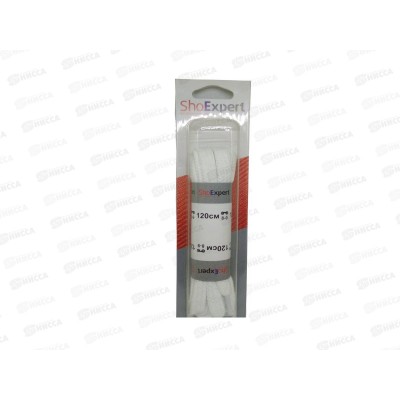 SHOExpert шнурки Эластичные средние 120см Белые блистер 4120-24 SHOExpert шнурки Эластичные средние 120см Белые блистер 4120-24