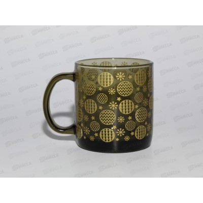 Кружка 420мл &quotНовогодняя&quot, дымка микс 50062 *12