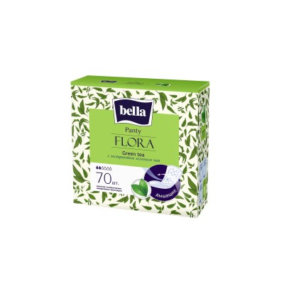 БЕЛЛА FLORA Green tea 70шт 70-007 *12