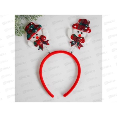 Ободок карнавальный  "Снеговик" 5017218