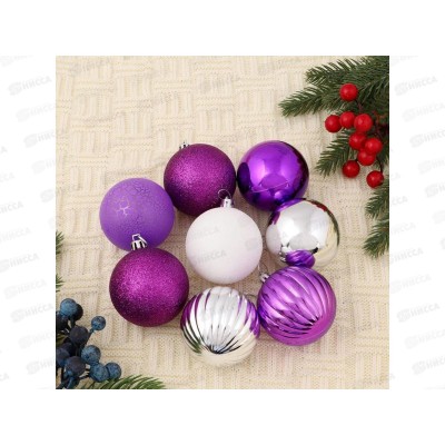 Набор шаров 8шт, 6см "Джина" 4962767 Набор шаров 8шт, 6см "Джина" 4962767