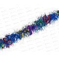 Мишура, 8см х 2м, AL-3331 синий ассорти  *200