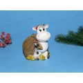 Копилка  &quotКорова с мешком&quot 10х9х7,5см, KS22-9168   АТМ