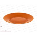 Тарелка Виллаж оранжевая 195мм 10327SLBD15 Тарелка Виллаж оранжевая 195мм 10327SLBD15